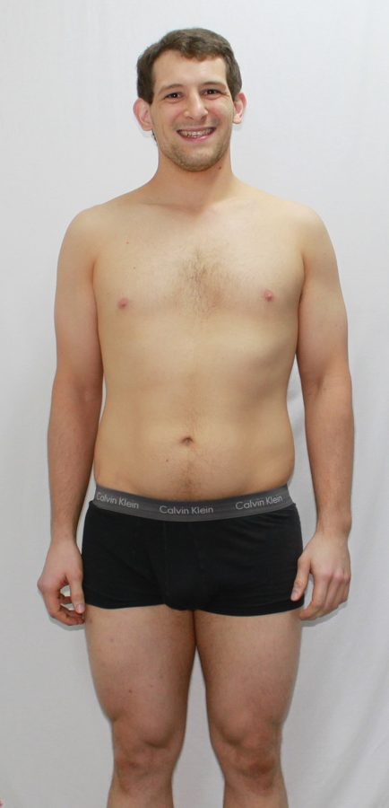 The same client after his transformation