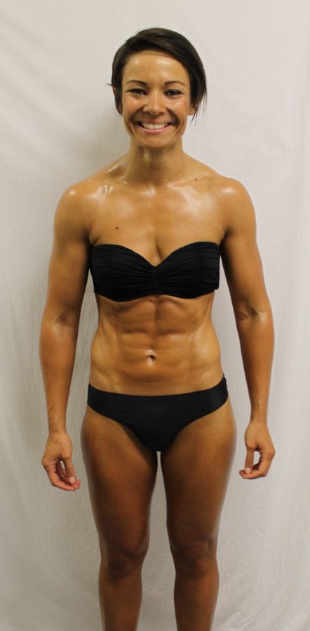 The same client after her transformation
